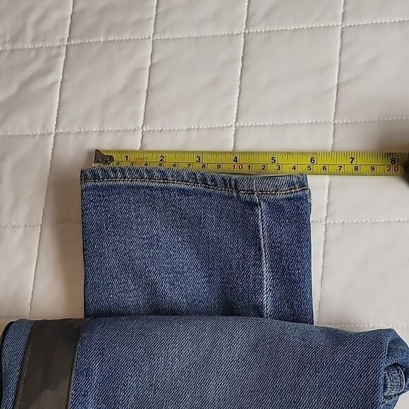 Mcguire ibiza camo stripe damn fine crop jeans size 28 - Picture 10 of 10